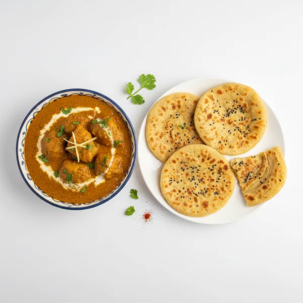 Murgh Changezi With Kalonji Paratha